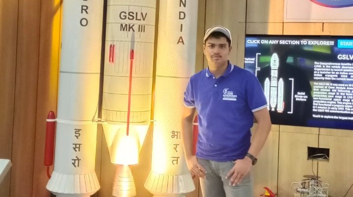 Proud Tata Steel YATS winners Asutosh and Ranesh visit Space Application Centre of the ISRO in Ahmedabad