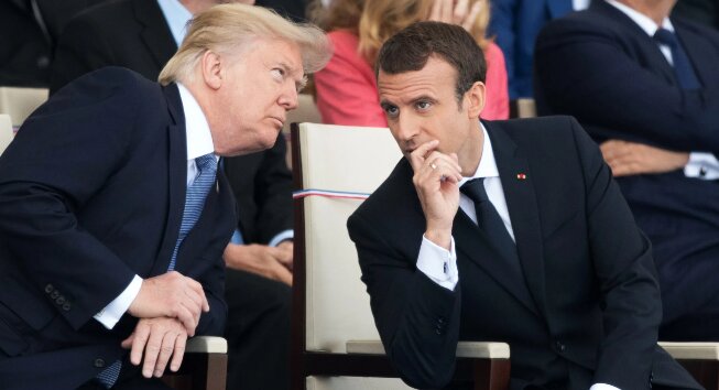 France's Macron congratulates Donald Trump, calls him 'president'