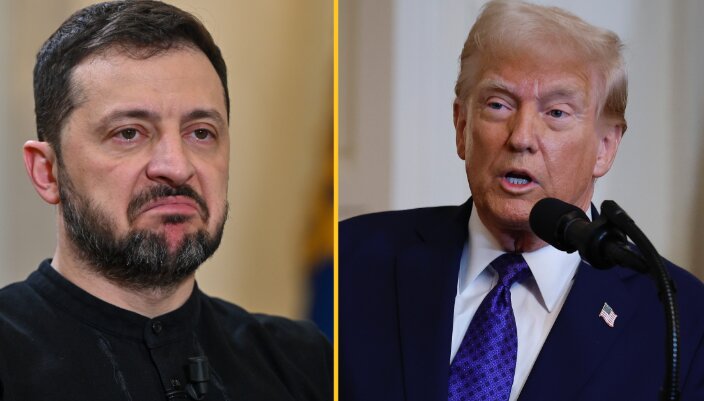 Ukraine's Zelensky is a dictator : US President Trump