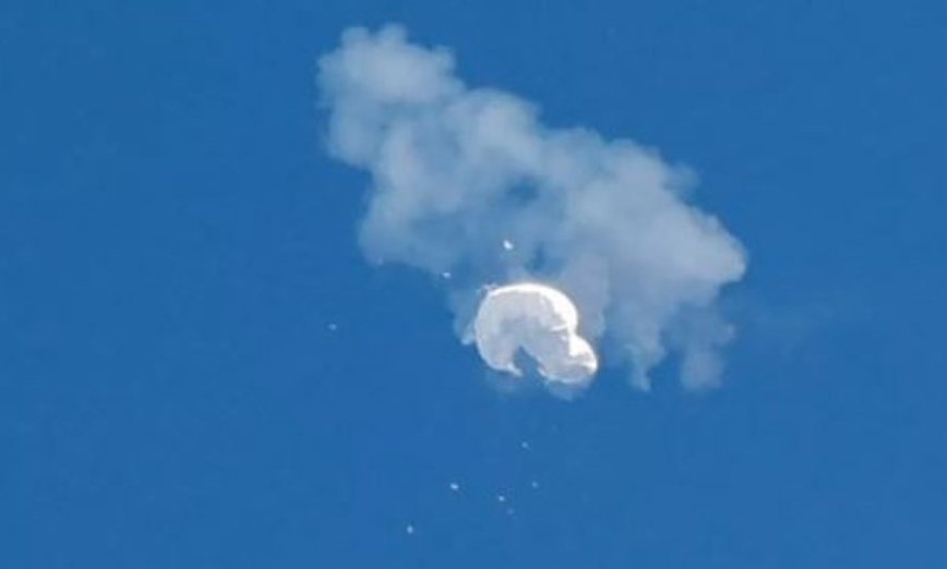 Us Shoots Down Suspected Chinese Spy Balloon Off South Carolina Coast Fast Mail News